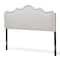 Baxton Studio Nadeen Modern Greyish Beige King Size Headboard 134-7254 - alternate 1